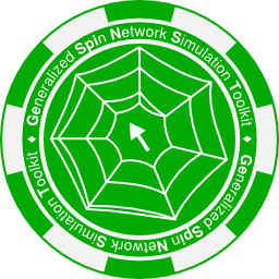 Gespinst Logo - Jeton with the net of a spider (german word is Gespinst)